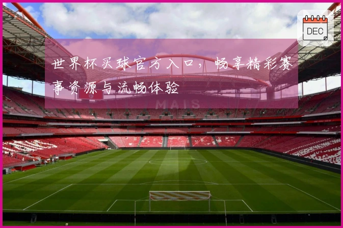 世界杯买球官方入口，畅享精彩赛事资源与流畅体验